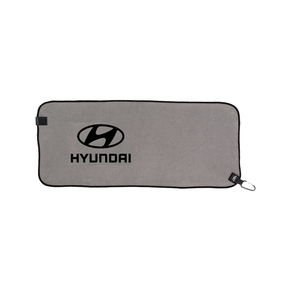 Magnetic Grey Golf Towel