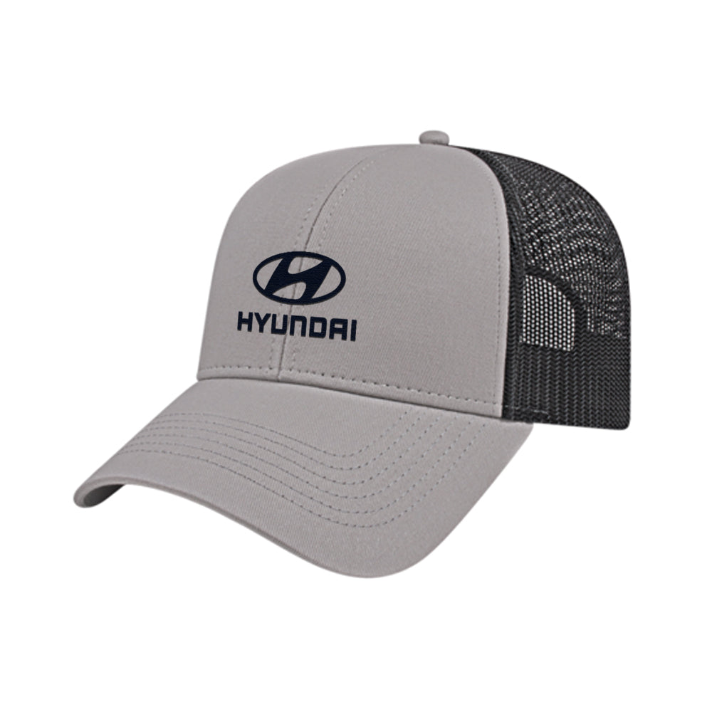 Black/ Grey Two-Tone Trucker Mesh Back Cap